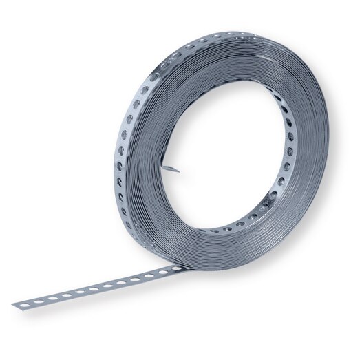 Montagelochband 17 mm verzinkt